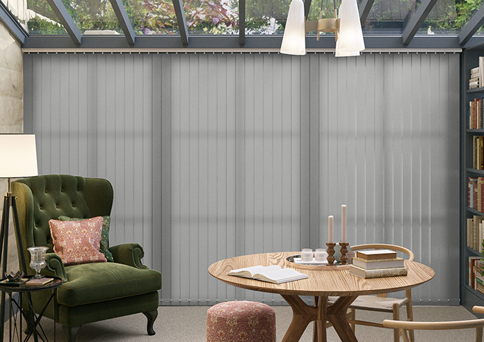 Amalfi, Stormcloud Grey - Vertical Blind - Image 6